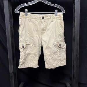 𝅺AEROPOSTALE- tan cargo shorts